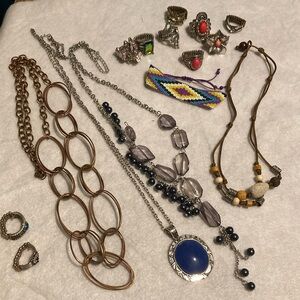 Costume jewelry bundle used